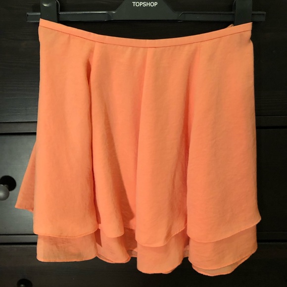 UO | Silence + Noise Coral Skirt - Picture 3 of 6